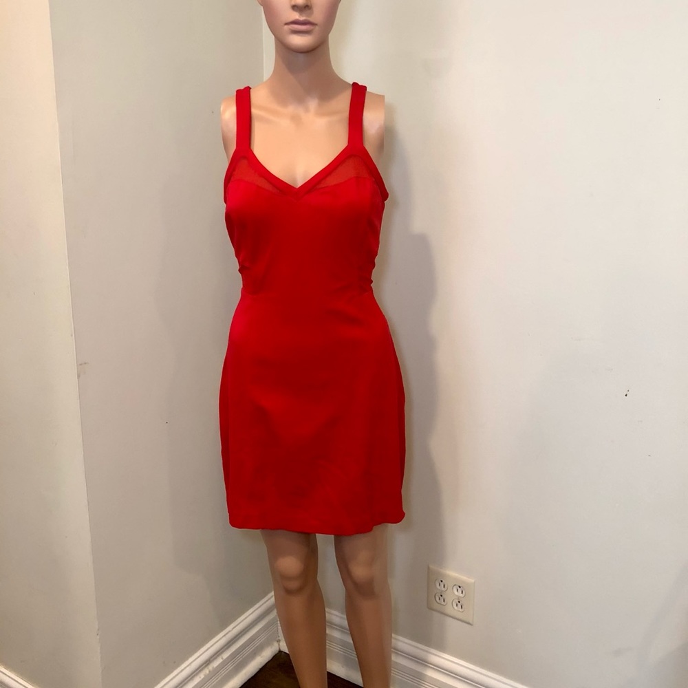 Red sexy dress size 8